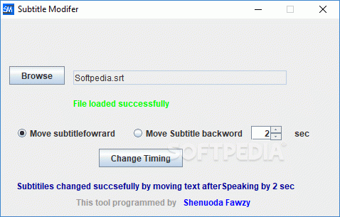 Subtitle Modifier Crack With Activator Latest