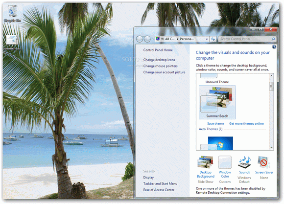 Summer Beach Theme Crack + Activator Download