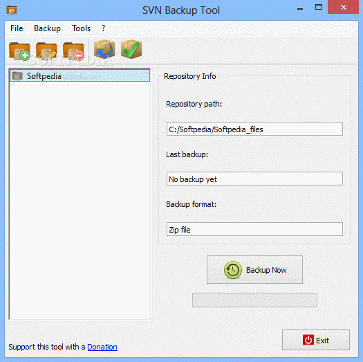 SVN Backup Tool Crack + License Key (Updated)