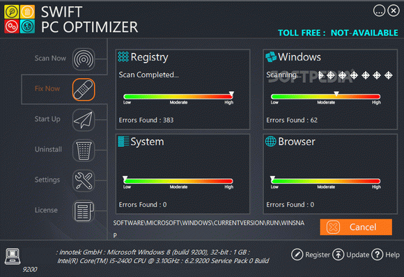 Swift PC Optimizer Serial Number Full Version