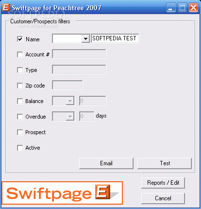 Swiftpage for Peachtree Crack & License Key