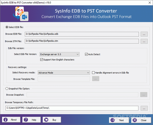 SysInfo EDB to PST Converter Crack With Serial Number Latest 2024