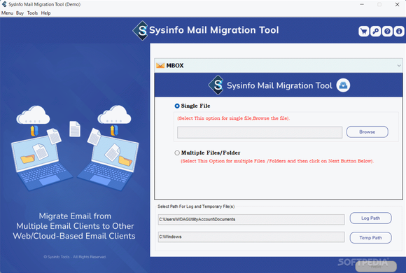 Sysinfo Mail Migration Tool Crack + Activator Download