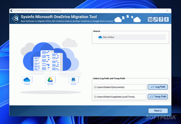 Sysinfo OneDrive Migration Tool Crack + Activator Download