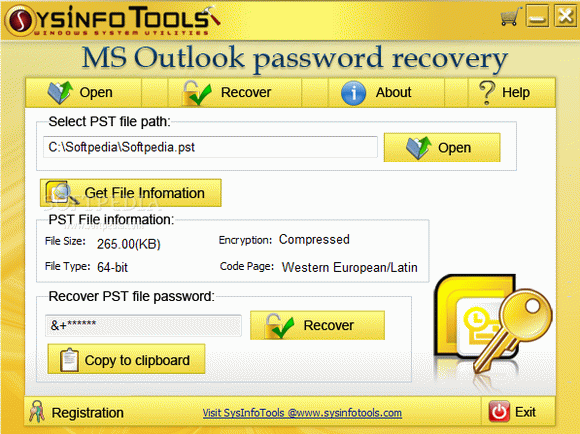 SysInfoTools MS Outlook Password Recovery Crack With Activator Latest