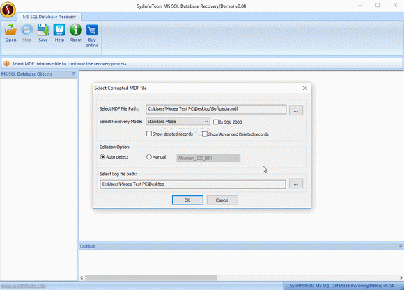 SysInfoTools MS SQL Database Recovery Crack + Serial Key Updated