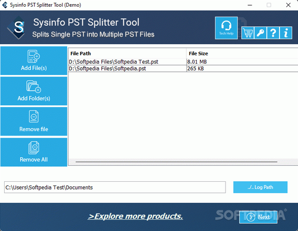 SysInfoTools PST Splitter Tool Crack + Serial Number