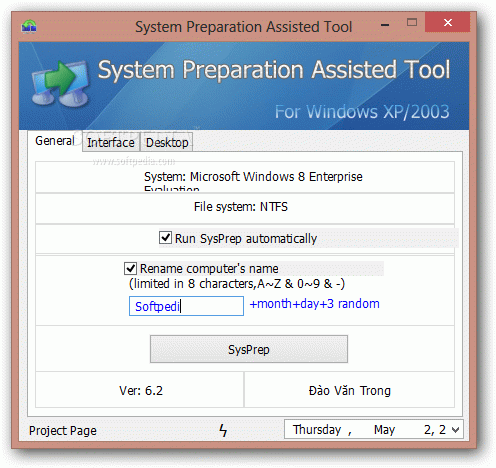 System Preparation Assisted Tool Crack + Serial Key Download