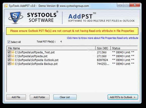SysTools AddPST [DISCOUNT: 15% OFF!] Crack + Activator (Updated)
