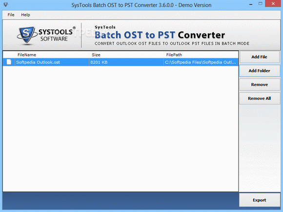 SysTools Batch OST to PST Converter Crack With Activation Code Latest 2024