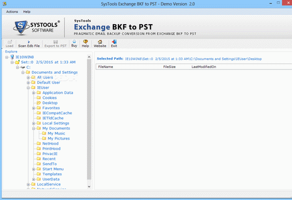 SysTools Exchange BKF to PST Crack With Activation Code Latest