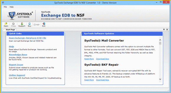 SysTools Exchange EDB to NSF Converter Crack + Serial Number