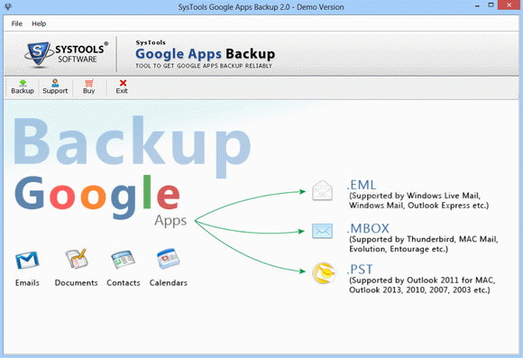 SysTools Google Apps Backup [DISCOUNT: 15% OFF!] Crack + Serial Number