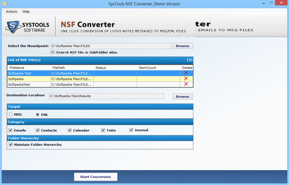 SysTools NSF Converter Crack + License Key (Updated)
