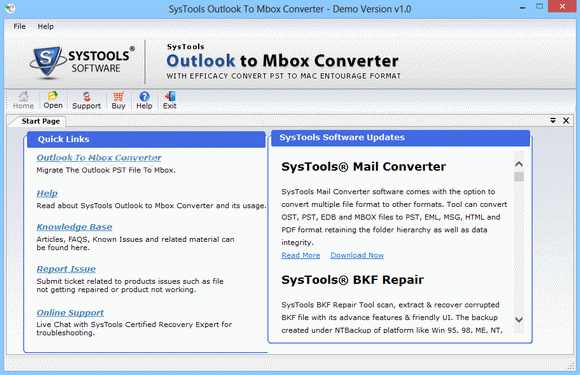 SysTools Outlook To Mbox Converter Crack & Serial Key