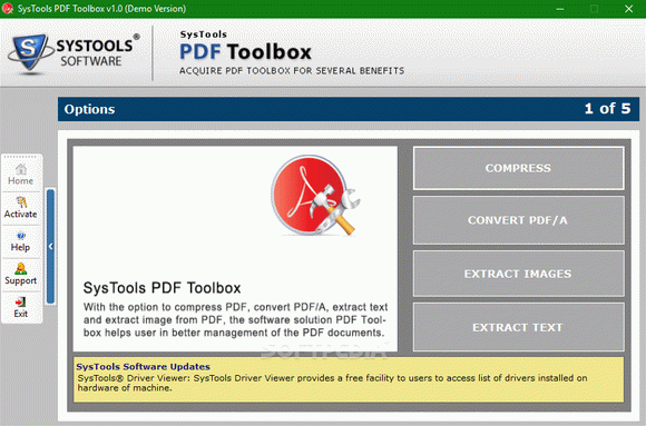 SysTools PDF Toolbox Crack With Activator 2024