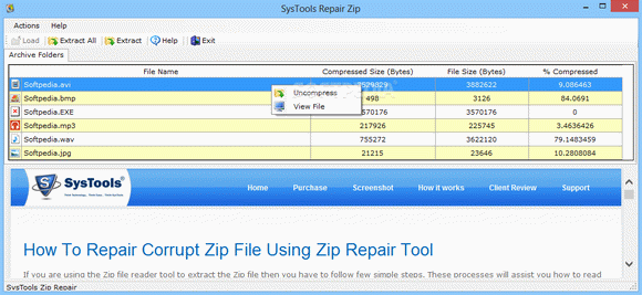 SysTools ZIP Repair [DISCOUNT: 15% OFF!] Crack With Serial Number