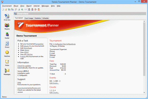 Tennis Tournament Planner Crack With Activator Latest 2025