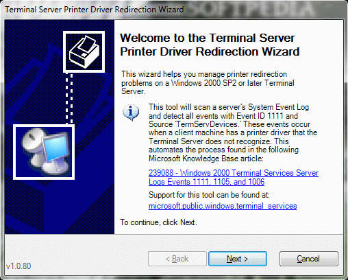 Terminal Server Printer Redirection Wizard Crack + License Key Updated