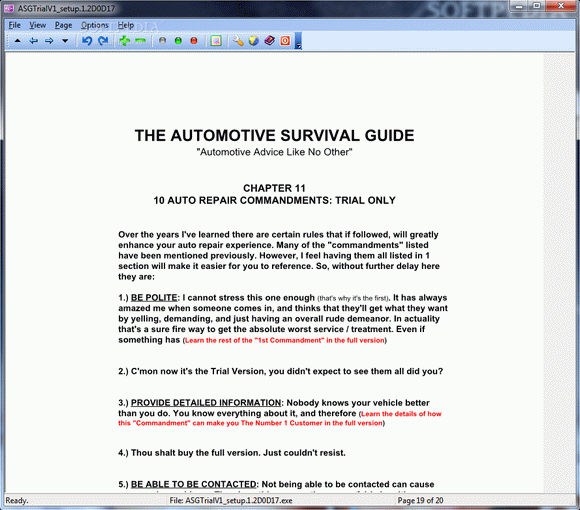 The Automotive Survival Guide Crack + Serial Key (Updated)