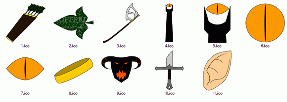 The Lord Of The Rings Icons Pack Crack With Serial Key Latest