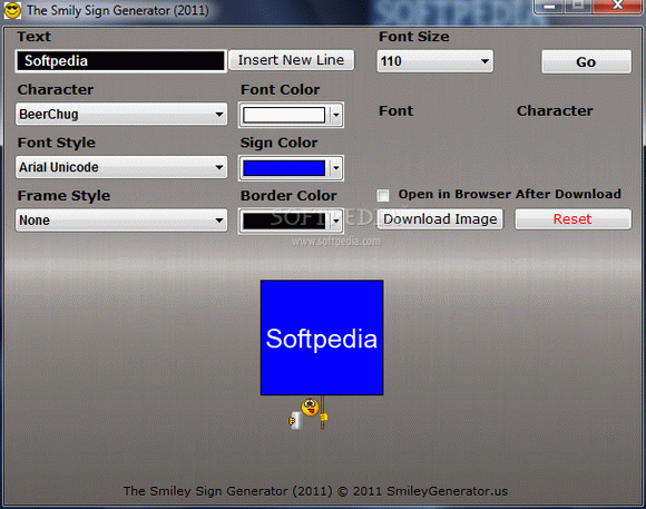 The Smiley Sign Generator 2011 Crack + Serial Key Updated