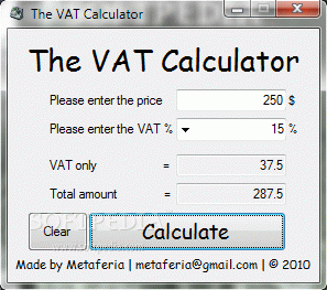 The VAT Calculator Crack + Activation Code (Updated)