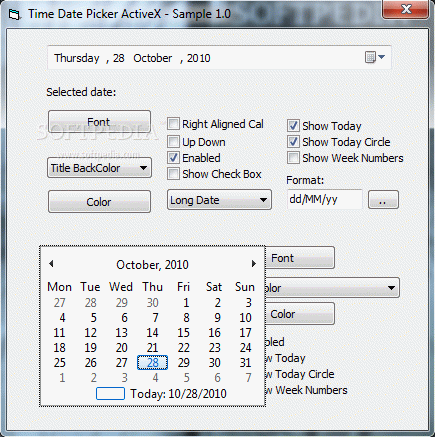 Time Date Picker ActiveX Crack + License Key Download 2024