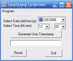 TimeStamp Generator Activation Code Full Version