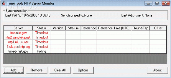 TimeTools NTP Server Monitoring Activation Code Full Version