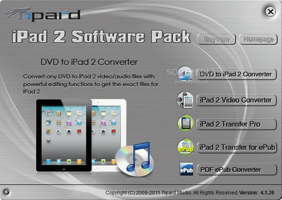 Tipard iPad 2 Software Pack Serial Key Full Version