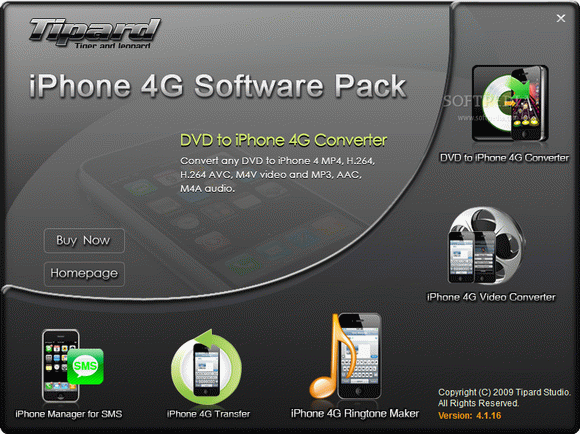 Tipard iPhone 4G Software Pack Crack + Keygen Download