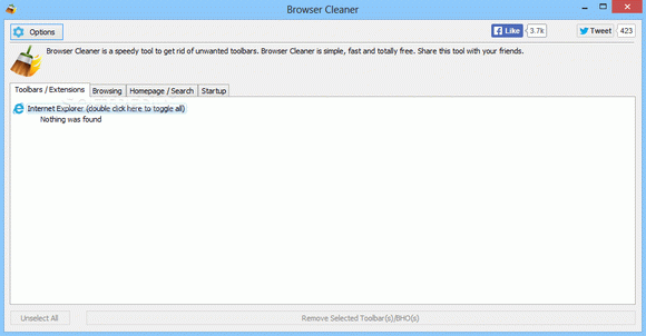 Browser Cleaner (formerly Toolbar Cleaner) Crack + Serial Number Download 2024
