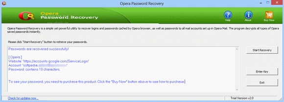 Opera Password Recovery Crack With Serial Key 2024