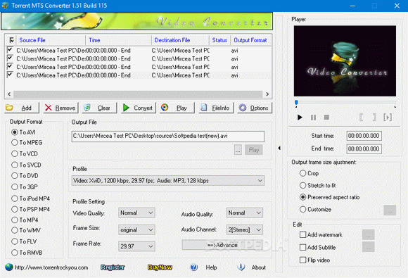 Torrent MTS Converter Crack With Activation Code Latest
