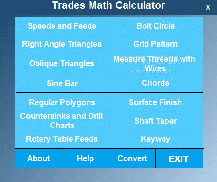 Trades Math Calculator Activation Code Full Version