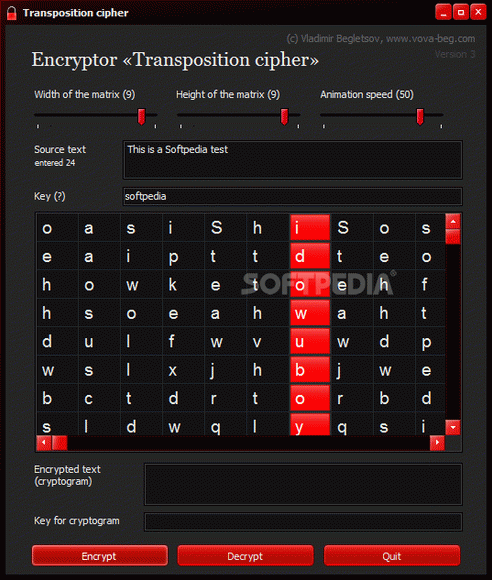 Transposition cipher Crack + Activation Code Download