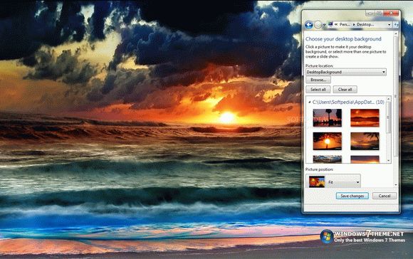 Tropical Sunset Windows 7 Theme Keygen Full Version