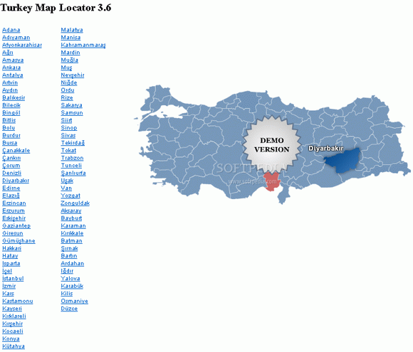 Turkey Map Locator Activator Full Version