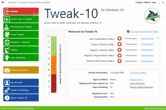 Tweak-10 Keygen Full Version