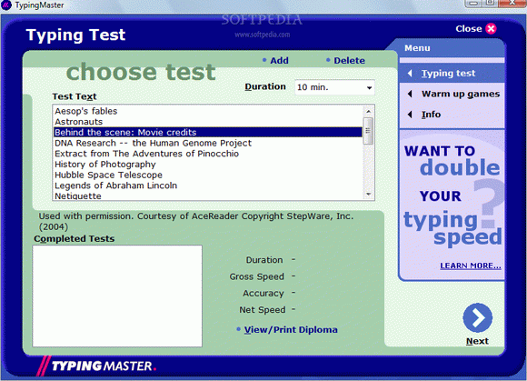 TypingMaster Typing Test Keygen Full Version