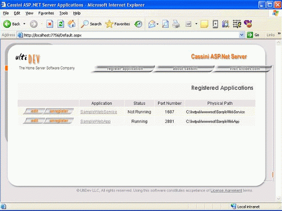 UltiDev Cassini Web Server for ASP.Net 2.0 Crack With Serial Key Latest 2024