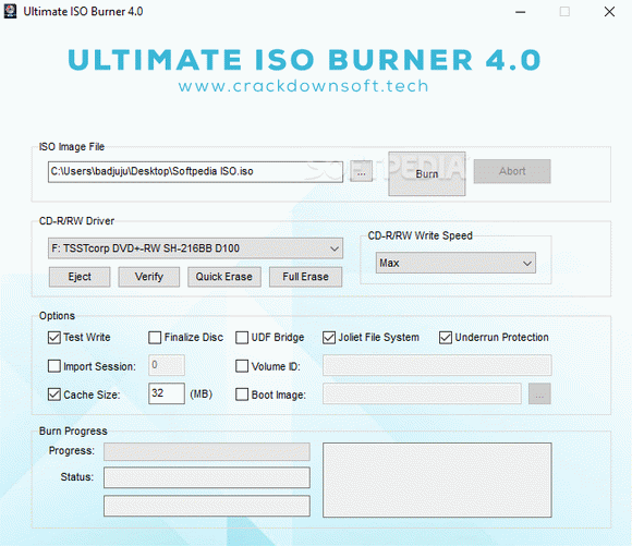 Ultimate ISO Burner Crack With Keygen Latest