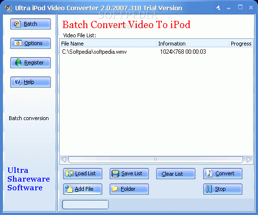 Ultra Video To iPod Converter Crack + Activation Code Download