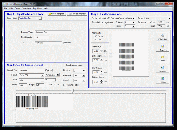 Universal Barcode Maker Crack With License Key Latest