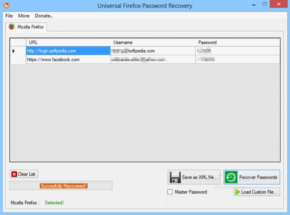 Universal Firefox Password Recovery Crack + Keygen Download