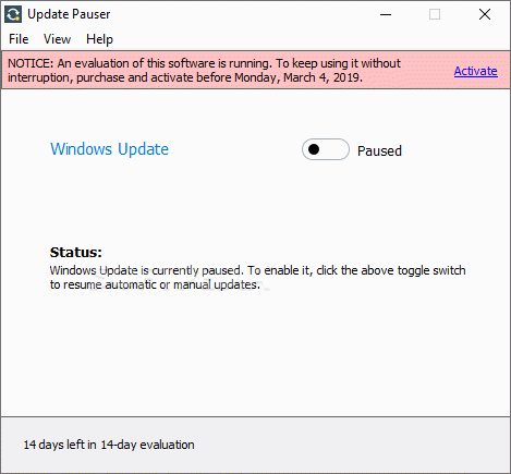 Update Pauser Crack + Activator Download 2024