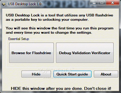 USB Desktop Lock Crack + Serial Number