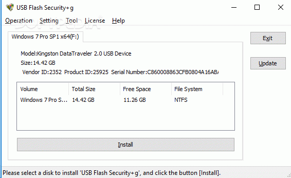 USB Flash Security+g Crack + Keygen Updated