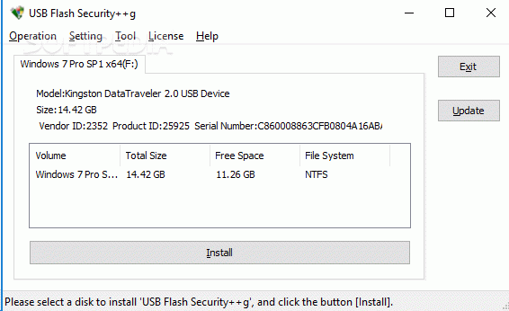 USB Flash Security++g Crack & License Key